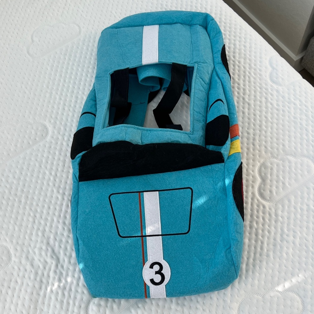 Blue Race Car Costume